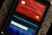 Credit Card Mock-Up, a Product Mockup by shaman (Thumbnail 2 of 2)