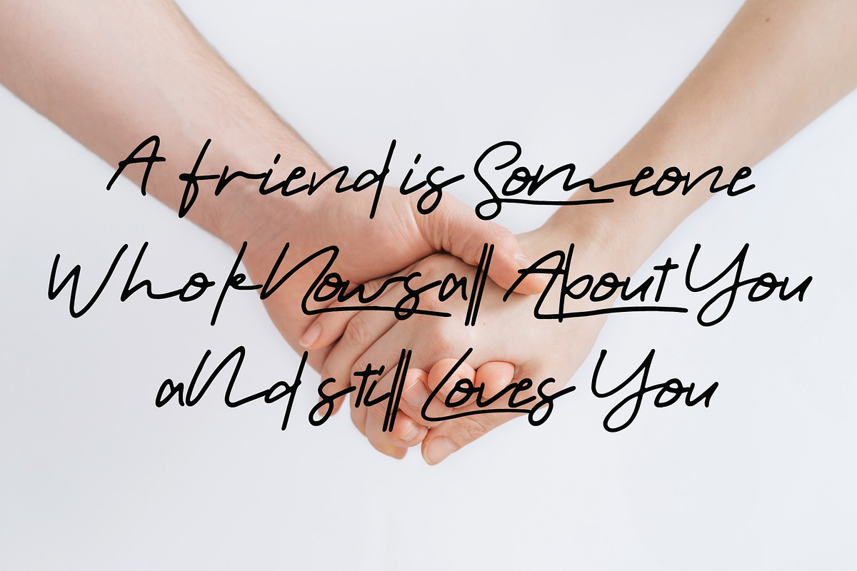morano font preview 6