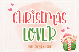 Christmas Lover Handwriting Font