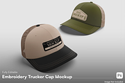 Baseball Cap Mockup – Front, a Hat Mockup by graphicsauce (Thumbnail 1 of 4)