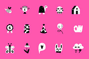CUTE! Vector Doodle Set, an Illustration by katieromanoff_art (Thumbnail 10 of 11)