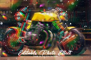 Editable Photoshop Photo Effect