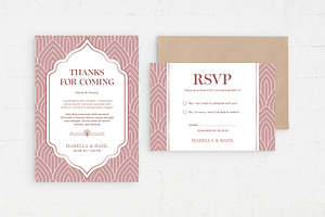 Ornate Wedding Invitation Templates