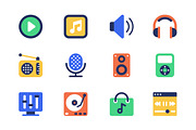 Flat Web Icons Pack, a Duotone Icon by alexdndz (Thumbnail 7 of 29)