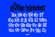 Gothic vector letters, an Object Graphic by GeekClick (Thumbnail 6 of 8)
