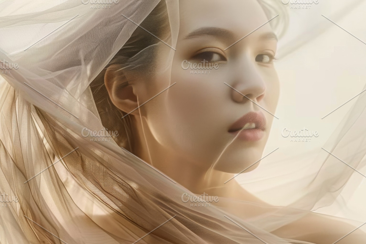 148 Young wrapped models, a Beauty & Fashion Photo by Handmadefont (Photo 9 of 153)