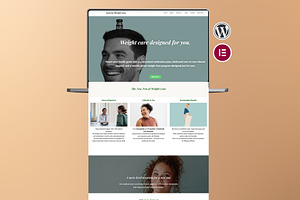 Lumeva Medical Weight Loss WordPress, a WordPress Template by Templatelabsdesign