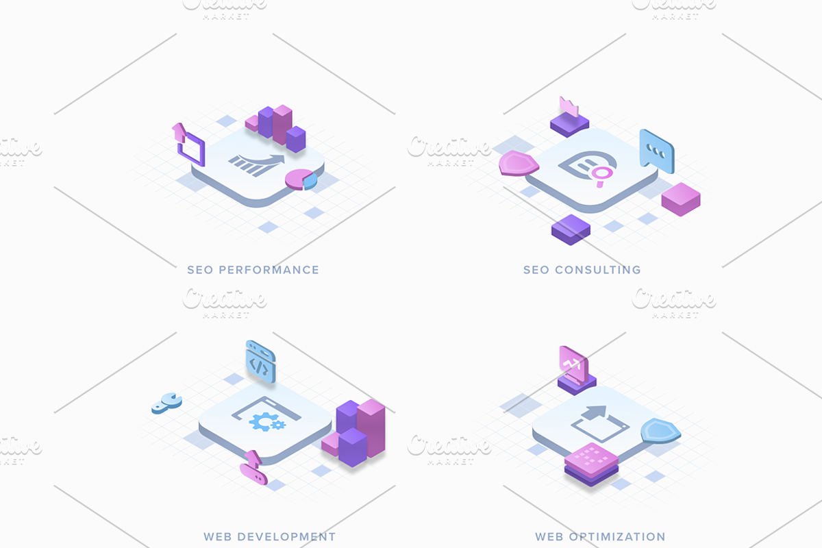 Isometric Icons, an Icon by KL-Webmedia (Photo 3 of 3)