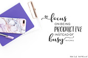 Auttie Calligraphy Font with Hearts, a Script Font by Beck McCormick (Thumbnail 2 of 8)