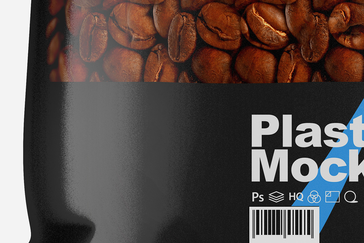 Black Plastic Bag Mockup, a Packaging Mockup by Reformer Mockup (Photo 4 of 6)