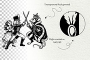 Nutcracker Ballet SVG Graphics, a Seasonal Illustration by DENIDigitalArtSudio (Thumbnail 7 of 7)