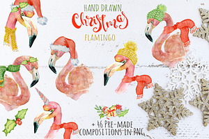 Christmas Pink Flamingo Creator