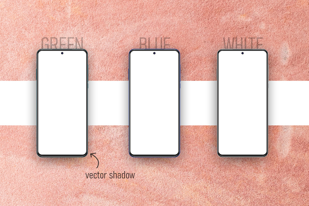 VECTOR 2020 Smartphone Mockup, an iPhone Mockup by Roman Paslavsky (Photo 5 of 6)