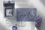 Magnolia Floral Design Pack, a Texture Illustration by JuDesign (Thumbnail 10 of 16)