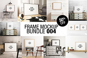 Frame Mockup Bundle 004 - 50% OFF, a Print Template by positvtplus (Thumbnail 1 of 3)
