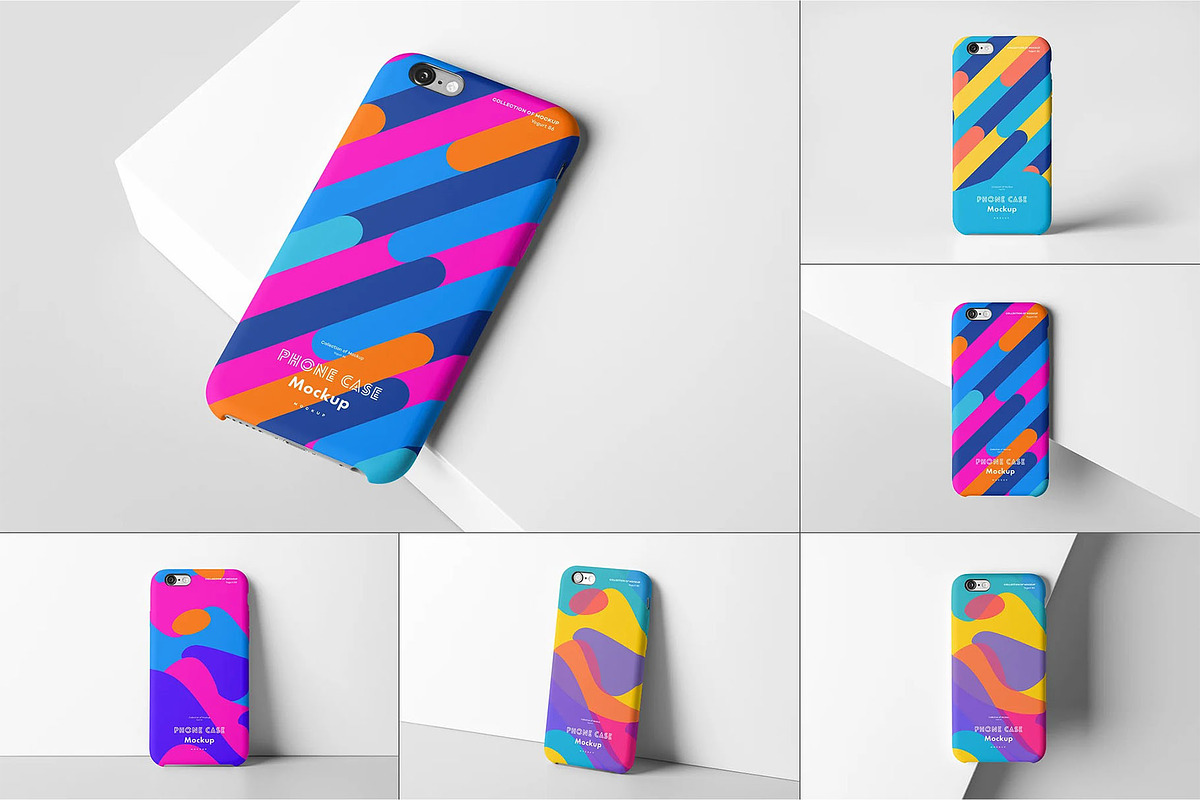 Phone Case Mock-up, an Advertising Mockup by zippypixelstudio (Photo 1 of 11)