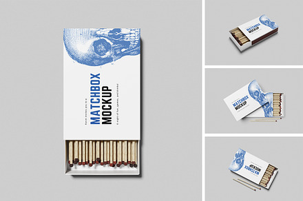 Matchbox Mockup, an Advertising Mockup by xavier_studio
