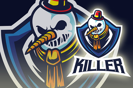 Snowman Devil Esport Logo, a Branding & Logo Template by Suhandi