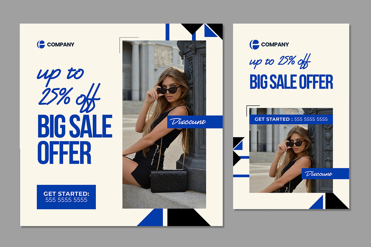 Big Sale Promotion Web Banner, an UI Kit Template by ContestDesign (Photo 2 of 6)