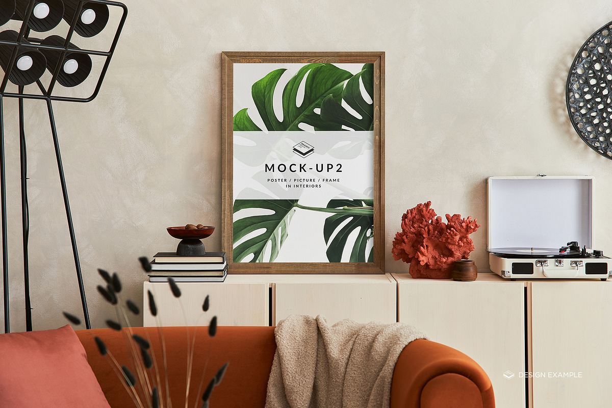 Portrait Frame on Scenes 2 Mock-up, a Print Template by Branda Keeps (Photo 7 of 30)