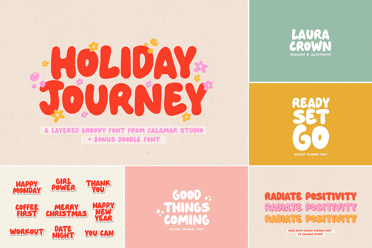 WHOLE SHOP FONT BUNDLE, a Serif Font by Calamar Studio (Photo 18 of 33)