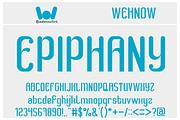 smart watch font, a Font by weknow (Thumbnail 1 of 5)