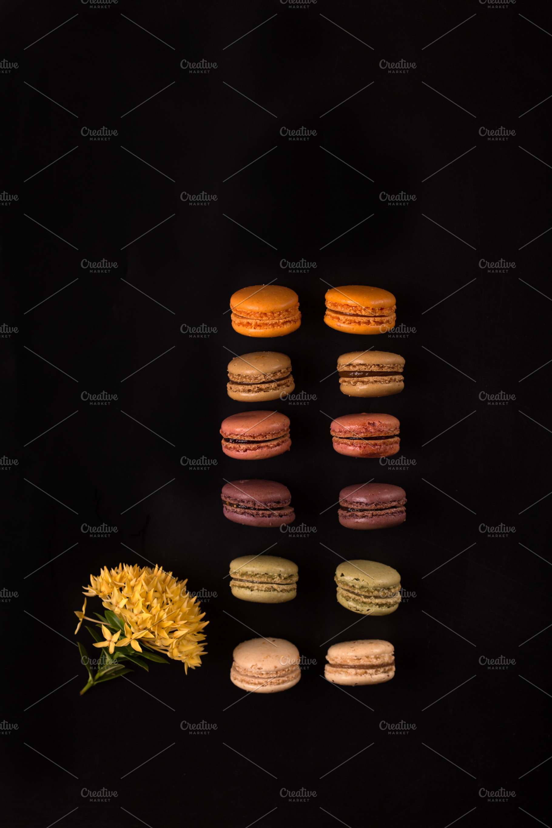 macaron cookies, a Food & Drink Photo by peterzsuzsa