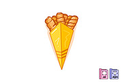 Hand Drawn Tequenos, a Food Illustration by MISS CHATZ (Thumbnail 1 of 3)