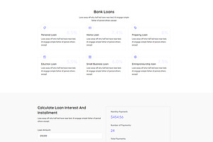 Bankus - Online Banking Template