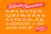 Wilmine Vintage Brush Script, a Script Font by Letterhend Studio (Thumbnail 5 of 9)