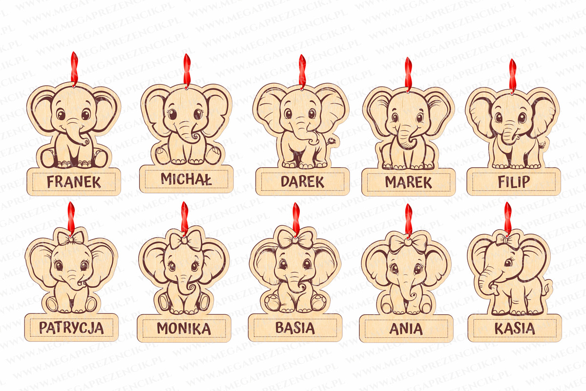 Magnets with names of elephants svg, a Pattern Graphic by MegaPrezencik (Photo 4 of 5)