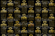 Adinkra DUAFE Pattern I, a Pattern Graphic by ByGiftyJane (Thumbnail 7 of 11)
