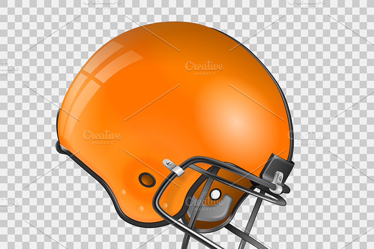 American Football Objects and Poster, an Object Illustration by TAlex (Photo 3 of 6)