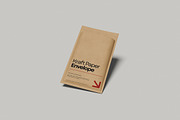 Kraft Paper Envelope Mockup, a Merchandise Mockup by Gatamotion (Thumbnail 2 of 5)