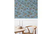 Vintage Bluets Pattern, a Pattern Graphic by MouseGrey (Thumbnail 8 of 14)