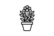 Flower Pot Silhouette Vector Bundle, an Illustration by jahid234 (Thumbnail 42 of 49)