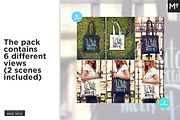 Tote Bag Mock-up, an Apparel Mockup by BlackMocca (Thumbnail 3 of 11)