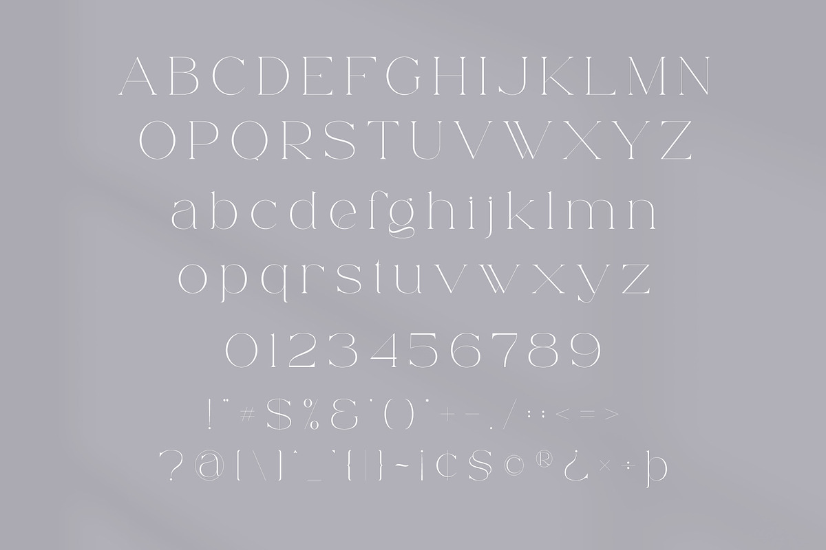 Utorus - Unique Serif Font, a Serif Font by Aqeel_Art (Photo 10 of 12)