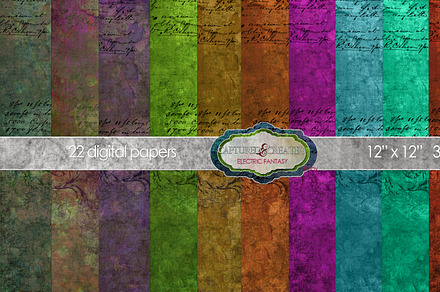 Electric Fantasy 22 Background Paper