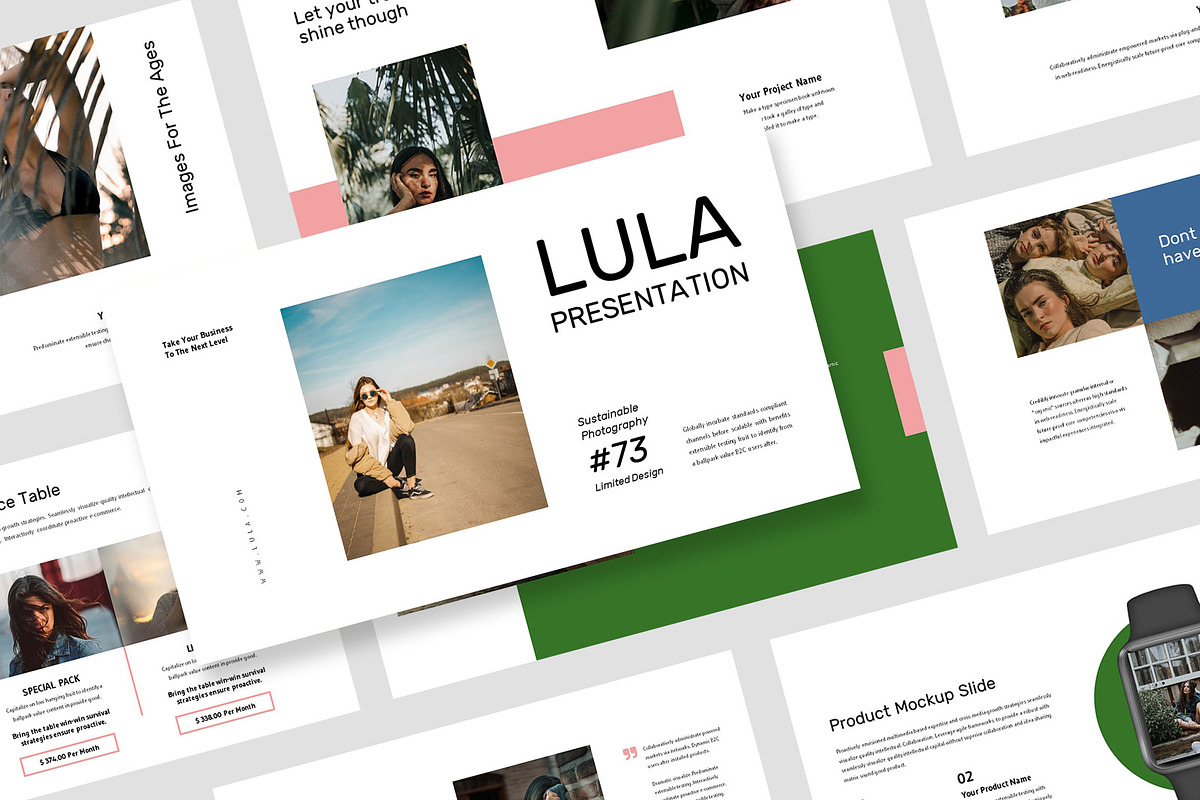 Lula : Photography Google Slides, a Presentation Template by Punkl Camp (Photo 1 of 9)