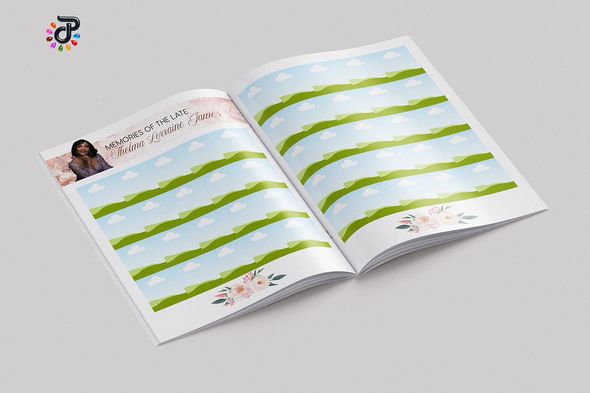 Elegant Canva Obituary Template, a Brochure Template by Protech Design ENT (Photo 8 of 9)