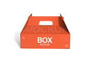Editable Packaging Box Mockup, a Product Mockup by graphypix (Thumbnail 1 of 4)