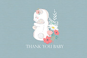 Mother and baby., an Animal Illustration by Luba Vega (Thumbnail 11 of 11)