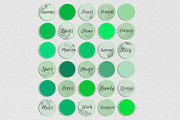 45+ Instagram HIGHLIGHT + Background, a Social Media Template by Instancy Design (Thumbnail 2 of 4)