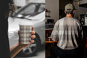 Glen Plaid & Houndstooth Vector, a Pattern Graphic by one-touch (Thumbnail 6 of 10)