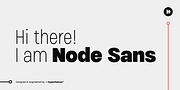 HD Node Sans, a Sans Serif Font by HyperDeluxe (Thumbnail 1 of 17)