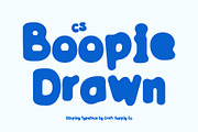 CS Boopie Drawn, a Sans Serif Font by Craft Supply Co. (Thumbnail 1 of 8)