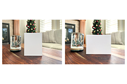 A2 Christmas Card Mockup Bundle, a Household Mockup by Saguaro Digital (Thumbnail 6 of 11)