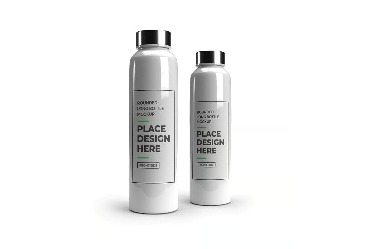 Long Bottle Tumbler Mockup Template, a Household Mockup by DesignRushMarket (Photo 10 of 11)