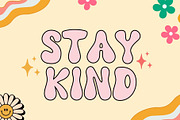 Groovy Baby is retro groovy font, a Handwritten Font by Brown Cupple (Thumbnail 3 of 8)